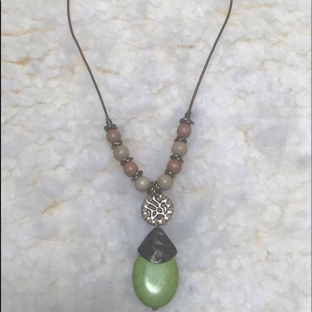 21 inch beaded necklace
